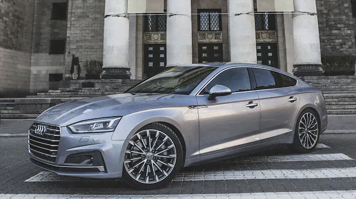 The beautiful lines of the new 2017/18 Audi A5 Sportback 2.0TFSI quattro S-line
