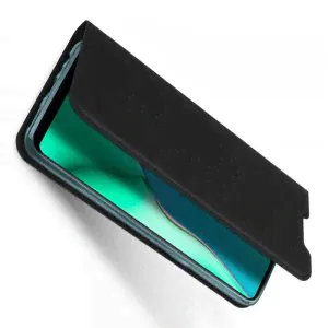 Dux Ducis чехол книжка для Oppo A5 (2020) / Oppo A9 (2020) с магнитом и отделением для карты - Черный-1