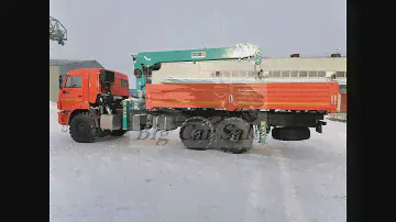 Бортовой автомобиль с КМУ НLС 8016 на шасси КАМАЗ 43118