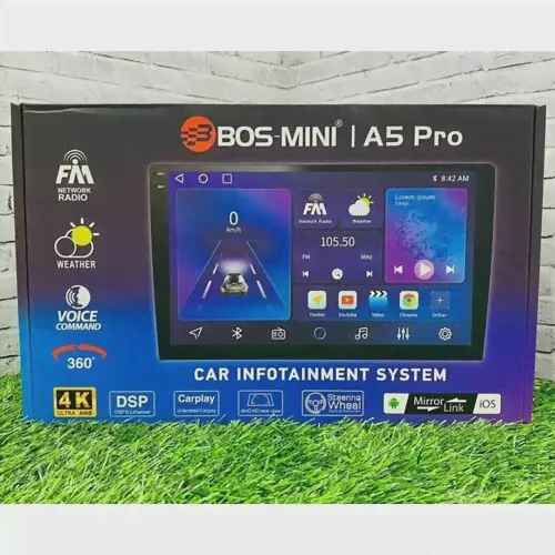 Автомагнитола Android 2DIN BOS-MINI A5 PRO 4/64 9 дюйм-0